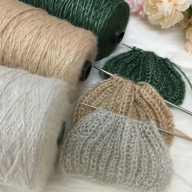 500g Summer Mercerized Thread Cotton Blended Yarn For Knitting Ice Silk  Flash Lace Yarn Crochet Yarn Thick Yarn Crochet Zl49 - Yarn - AliExpress