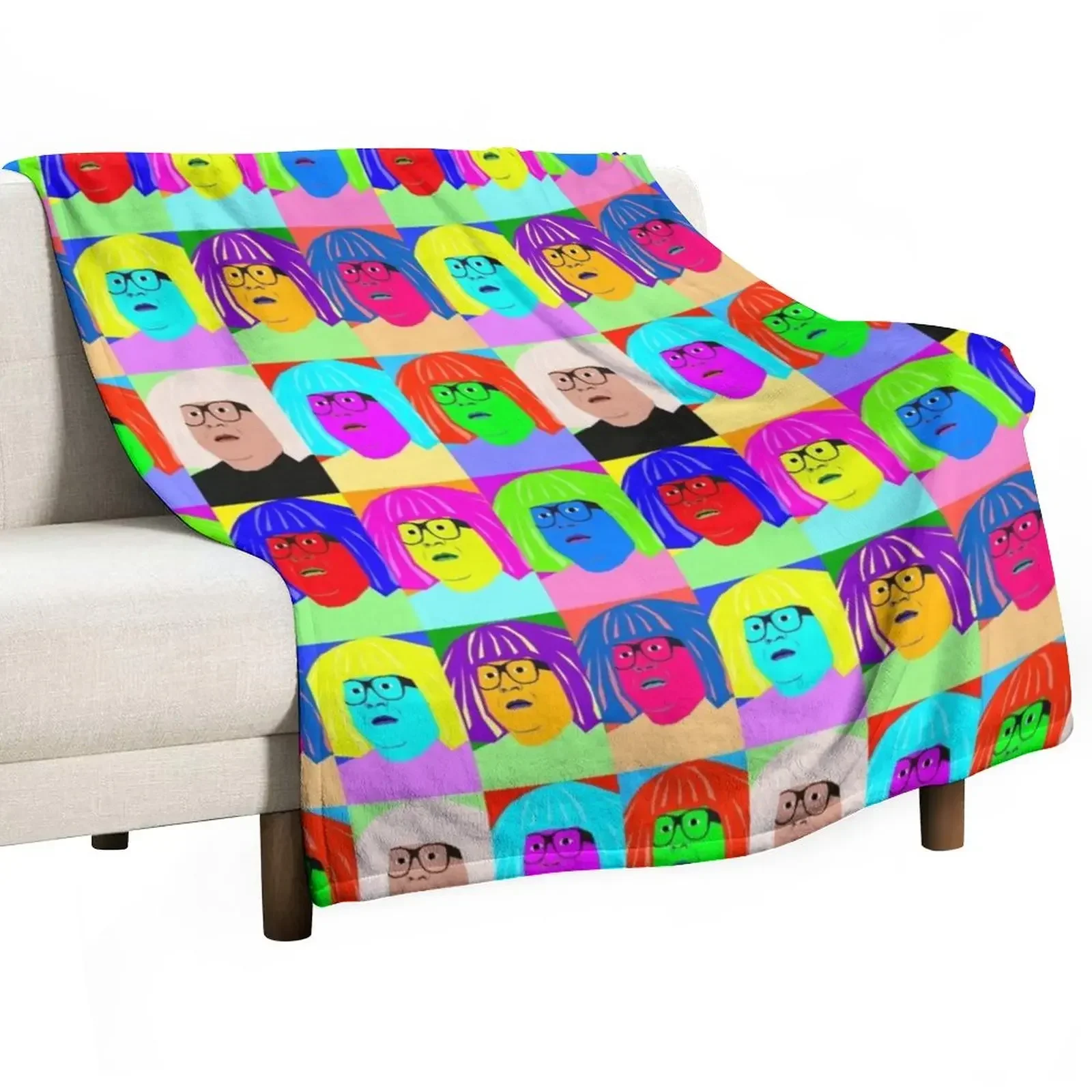 

Ongo Gablogian Throw Blanket anime Thins Blankets