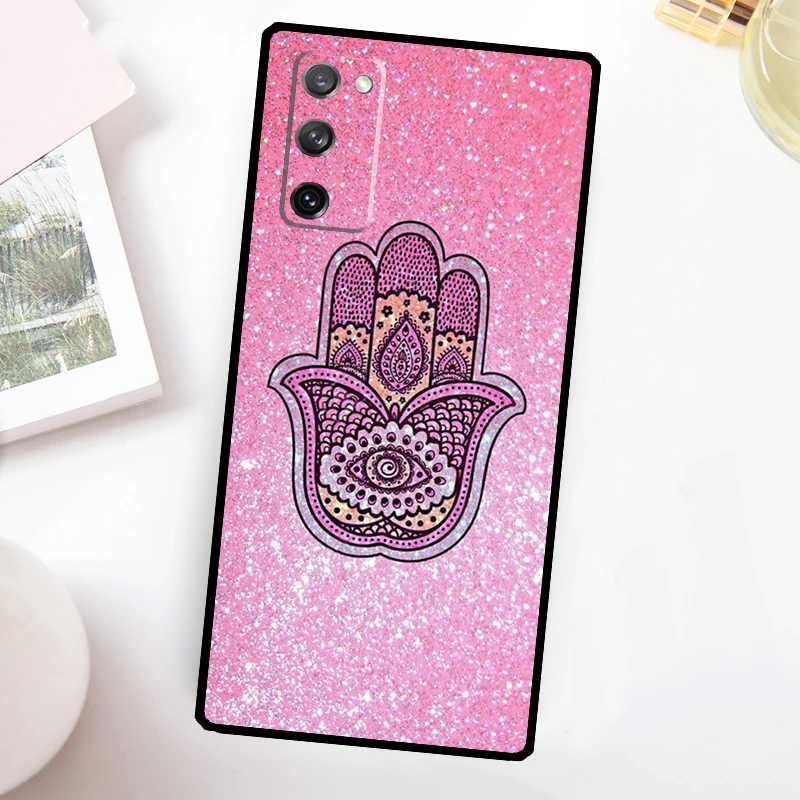 Hamsa Hand of Fatima Art Protective Phone Case