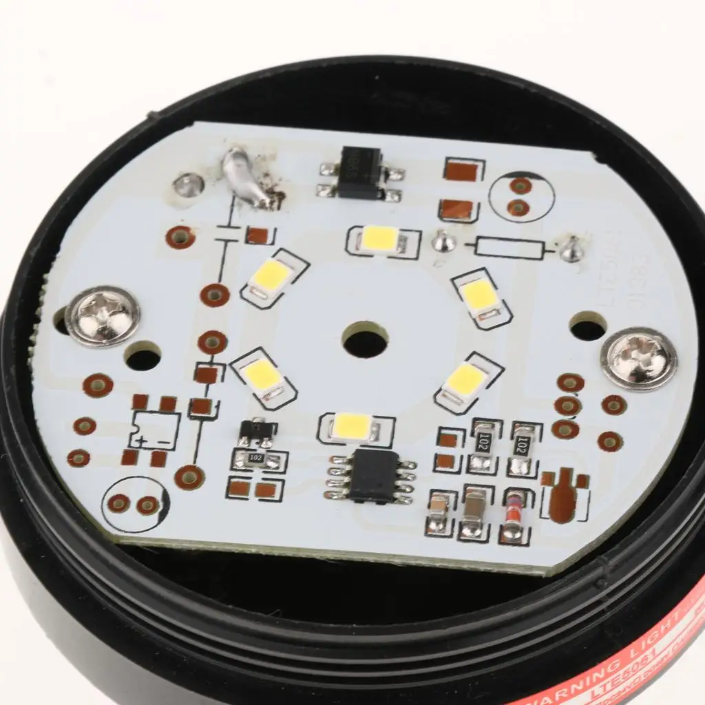 산업용 신호등 블루 LED 비콘 방수 스트로보스코픽 비상등 DC12V (항구 지역용)
