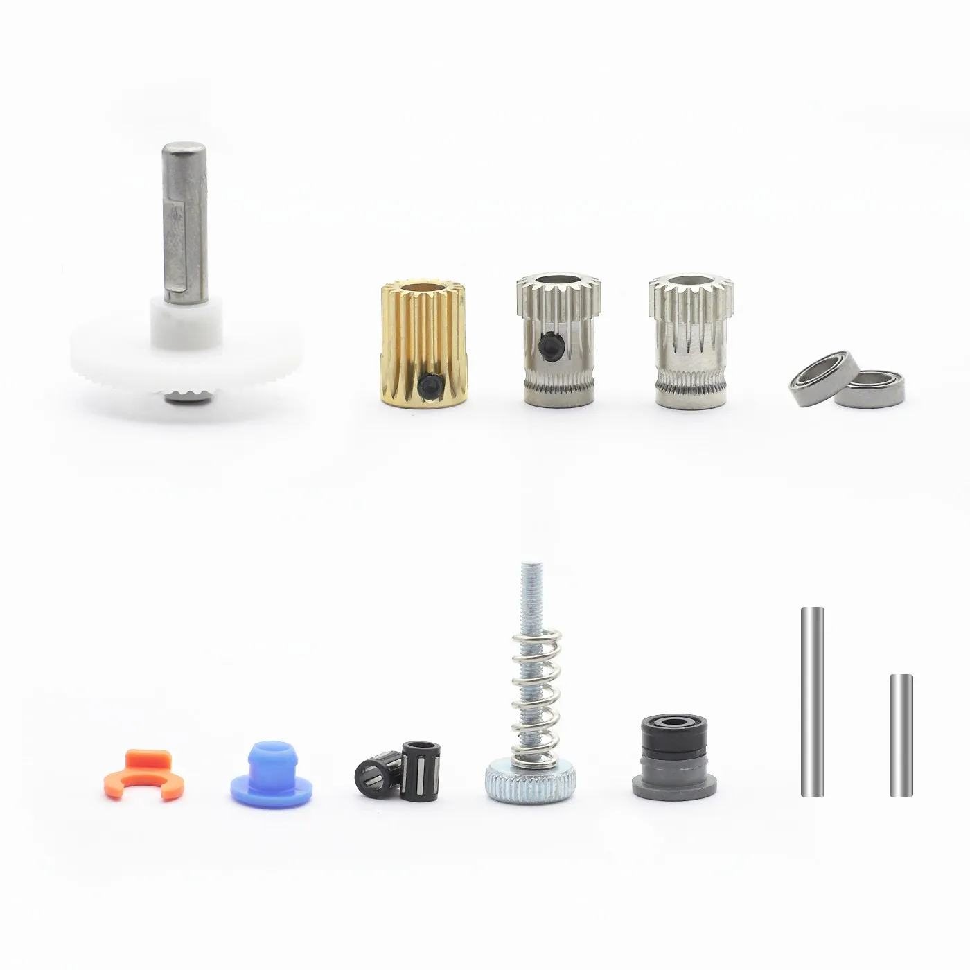 Voron Bng Acessórios Mecanismo de Redução Velocidade ab Cabeça Extrusão Acessórios V2.4 0.1 1.8 Pcs Nano Endurecido Roda Extrusão - Imagem 2