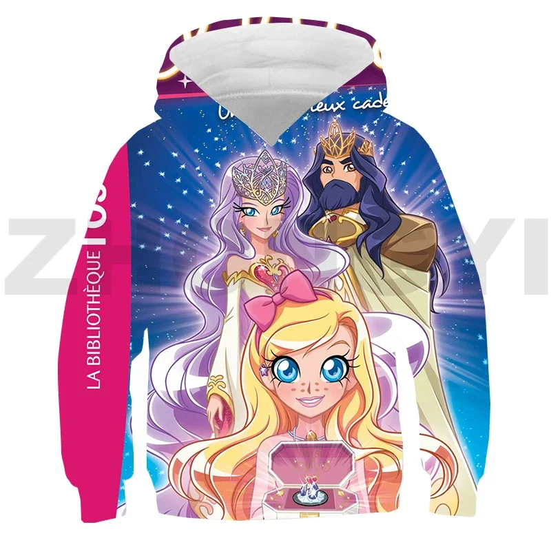 

3D Print LoliRock Hoodies Fashion Harajuku Anime Clothes Kids Girls Cute Cartoon LoliRockstar Oversized Sweatshirt Tracksuit