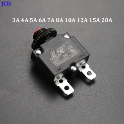 Universal Circuit Breaker Overload Protector Switch Fuse - 6A