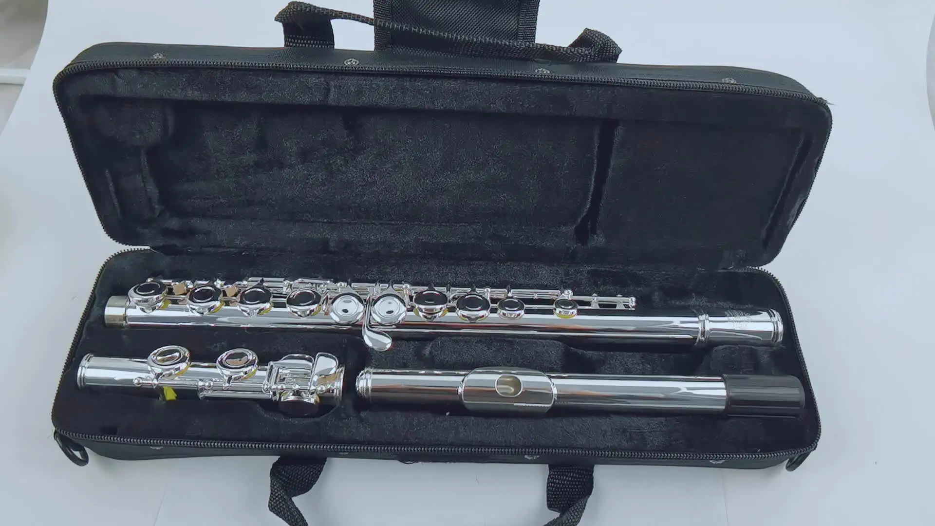 MORESKY 16/17 Close/Open Holes C Key Flute Instrument Cupronickel