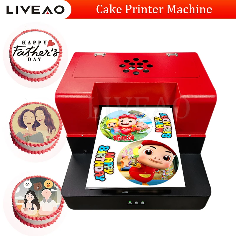 SugarPrinterEdibleInkFoodCakeSugarSheetPrintingMachineEdible