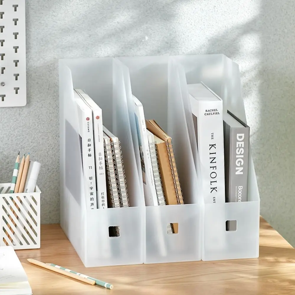 Multi-functional Folding File Storage Box Desktop File Folder Book Magazine Holder Desk Document Sundries Storage Box