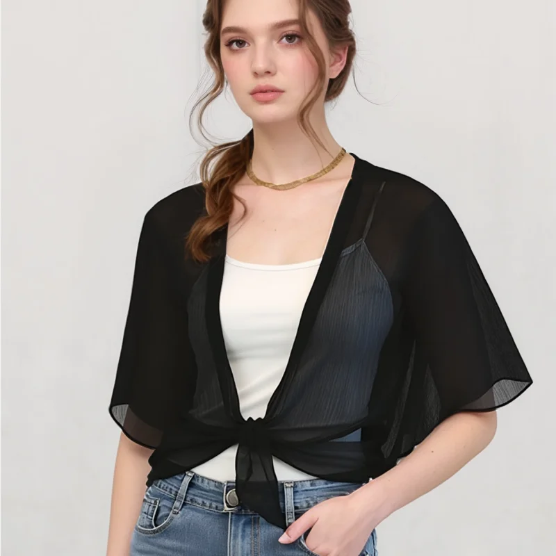 Chiffon Beach Style Women Blouses