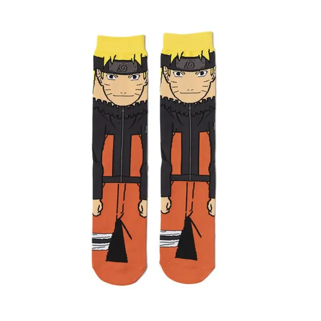 Naruto Anime Socks - A trendy and comfortable accessory for Naruto fans