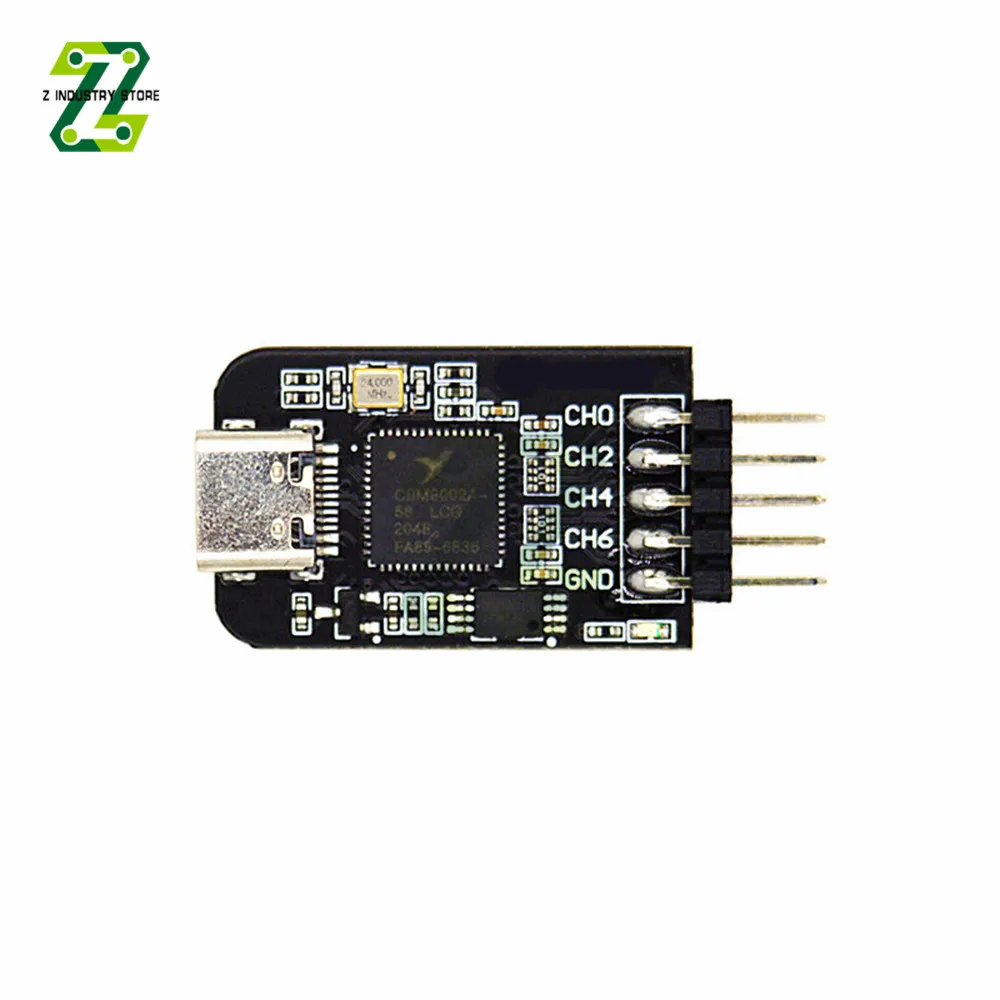 Logic Analyzer Type-C Interface Arm FPGA Debugging Tool 24m Sampling 8 Channels Analyzer Development Board Module 2