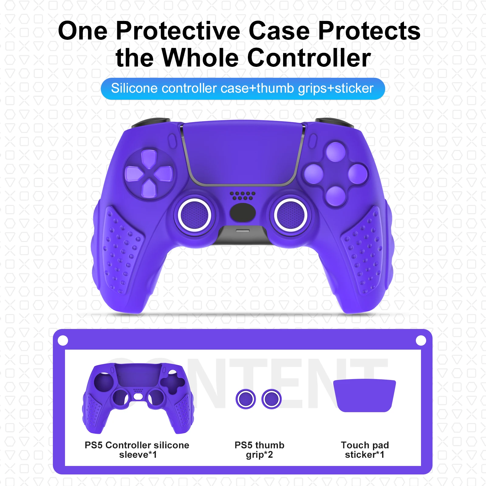 Custodia Protettiva Per Controller Iine Con Adesivo Touch Pad Custodia Protettiva In Silicone Controller Playstation5 Compatibile