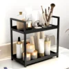 2 Tier,desktop Storage Rack,cosmetics Rack,bathroom Vanity Organizer Bathroom Shelves,Office Desk Stationery Storage Rack 1