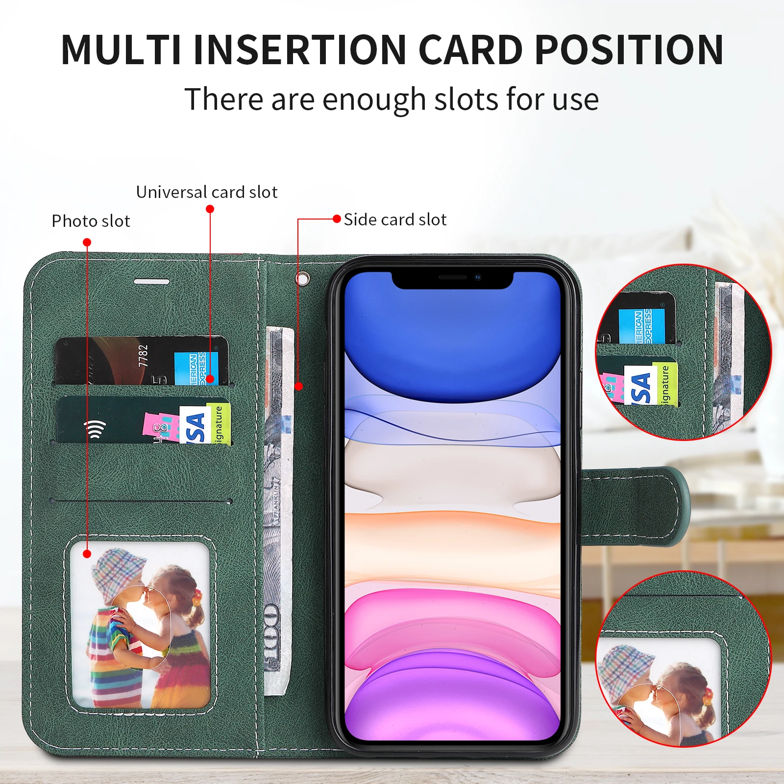 Premium Wallet Case for Smartphones - Sleek & Protective Cover