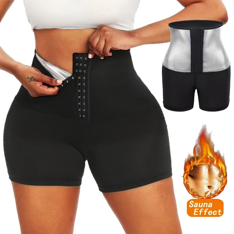 SaunaShaperPantsBodyShaperShortsHotThermoSweatEffectCoating