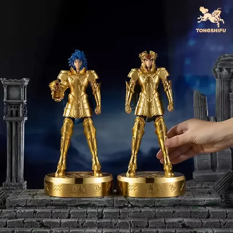30Cm Golden Saint Cloth Myth Ex Copper Figure Ornamenti Phoenix Ikki Pegasus Seiya Draco In Stock Modello Originale Regalo Di Compleanno
