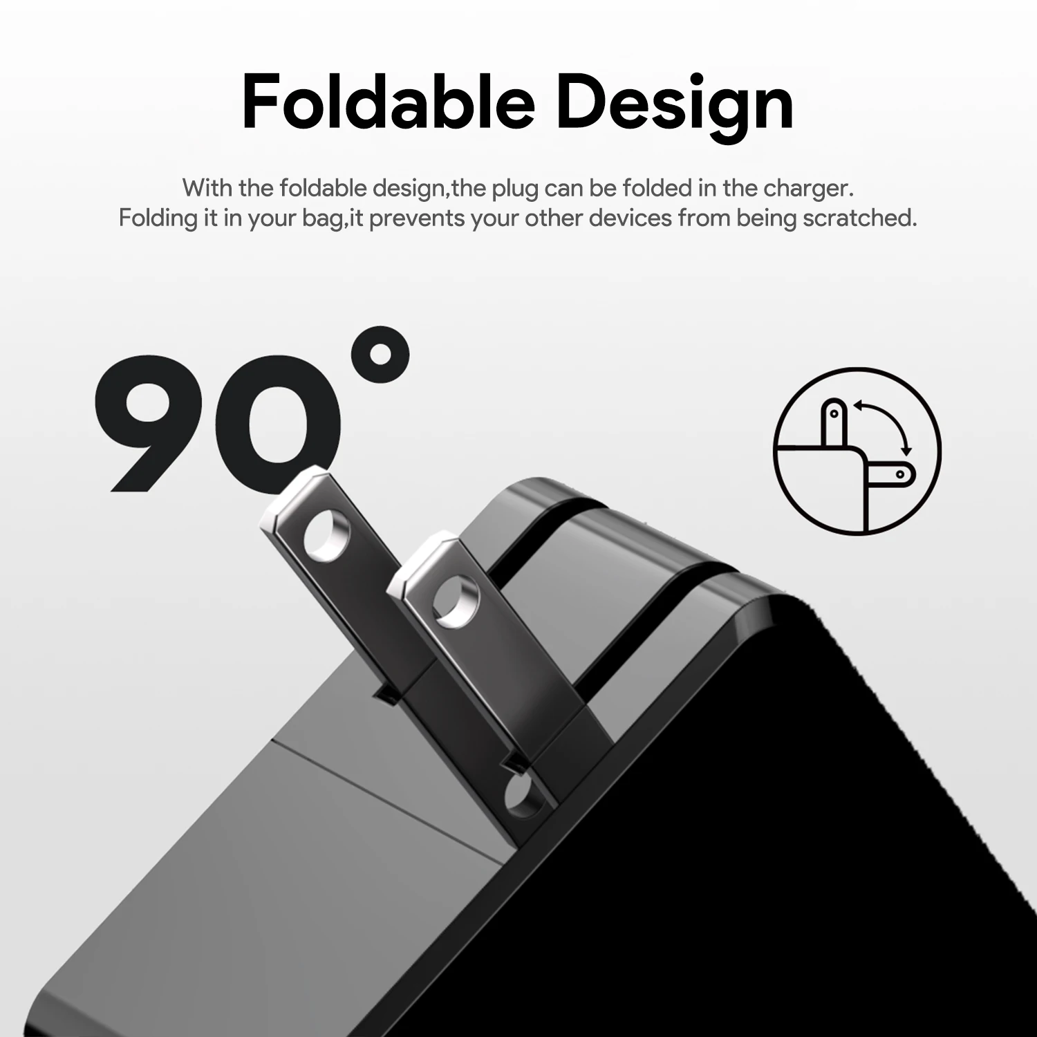 Chargeur USB-C 65W PD3.0 pour Drone, Batterie Extra