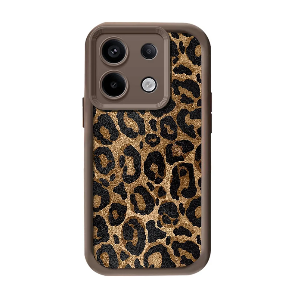 Leopard Print Hang Strap Lanyard Wrist Chain Phone Case