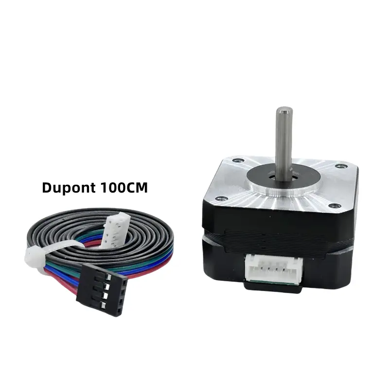 XIAOXI 3D Nema17 Stepper Motor 23mm 0.42 N.m 1.5A 17HS4023 42BGYH 4-lead 1.0A 13 N.cm For CNC Laser Engraving Machine 3D Printer image 9