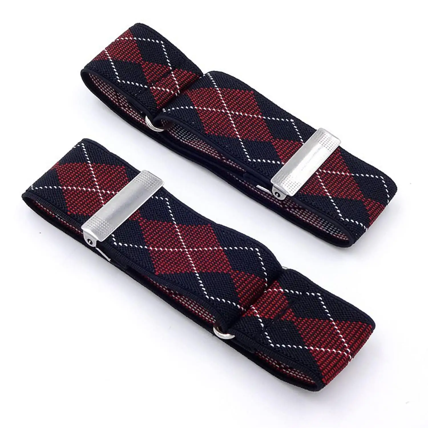 AHANDMAKER 5 Paar Elastische Mouwbanden - Antislip Shirt Houders - Voor Mannen & Vrouwen