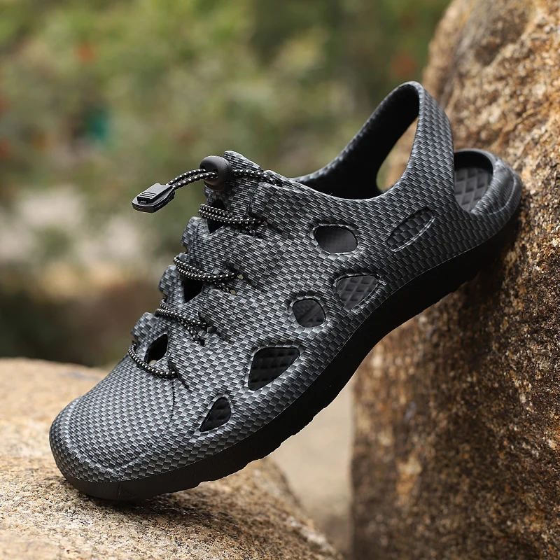 Summer Water Shoes Men Non-slip Quick Dry Hiking Sandals Fashion Outdoor Beach Sandals Comfortable Aqua Shoes Male Zapatos