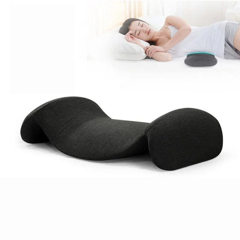 Memory Foam Lumbar Pillow Cushion for Pregnant Women Spine Sleep Support