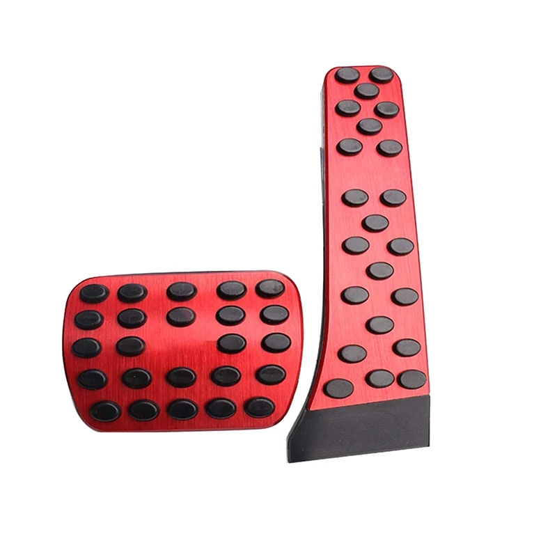 Copri Pedali Per Mercedes-Benz C E S Glc Gle Glk Slk Cls Sl Class Car Gas Brake Pedal Pad No Drill Con Gomme Alluminio