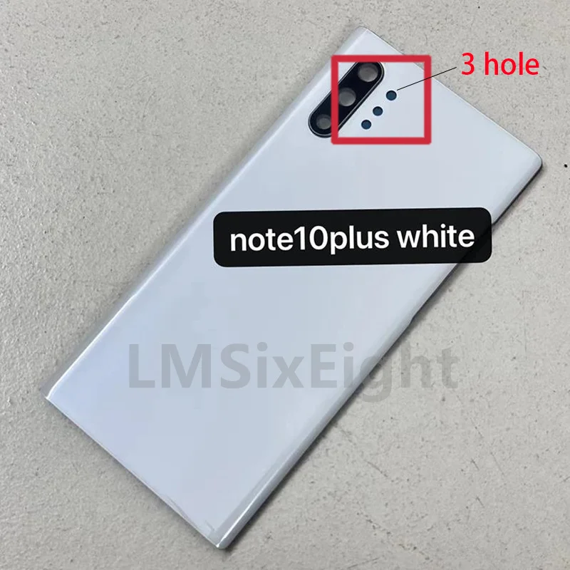 Samsung Galaxy Note10 Back Battery Cover Rear Door Housing Case Glass Panel Camera Lens Parts