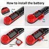 2-in-1 Digital Angle Meter Inclinometer Digital Angle Ruler Electronic Goniometer Protractor Angle finder Measuer Measuring Tool 5