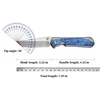 Austria M390 Powdered Steel Folding Knife Titanium Handle 60 HRC Ceramic Bearing EDC Tools Camping Hunting Outdoor Folding Knife 6