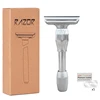 New Design 1-8 Adjustable Safety Shaver For Men High-Quality Double Edged Blade Shaving Razor For Mens Care (5 Blades) 1