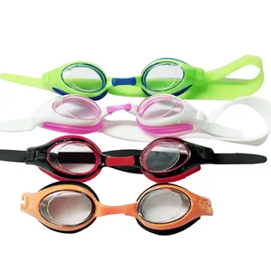 Детские силиконовые плавательные очки для мальчиков и девочек, защита глаз, водонепроницаемые плавательные очки, регулируемые детские очки для серфинга и дайвинга