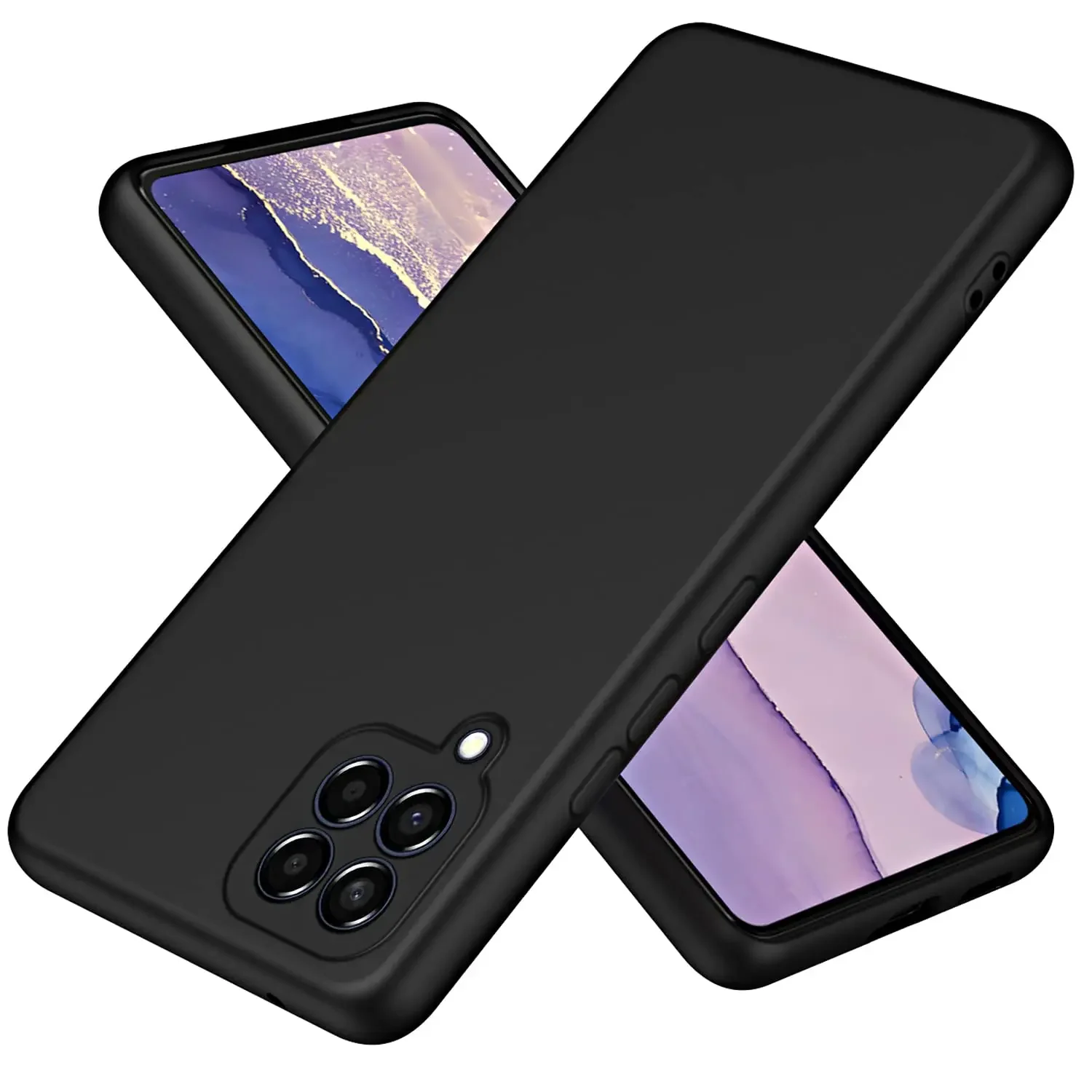 Shockproof Silicone Case For Samsung Galaxy M33 M53 5G A12 M32 A02 A10 A50 A51 A20 A30 M12 M22 A22 M52