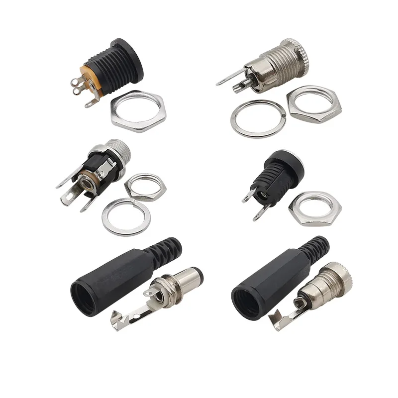 Spinotto Alimentazione 5,5x2,5 Spina Maschio Presa Connettore - Foto 9