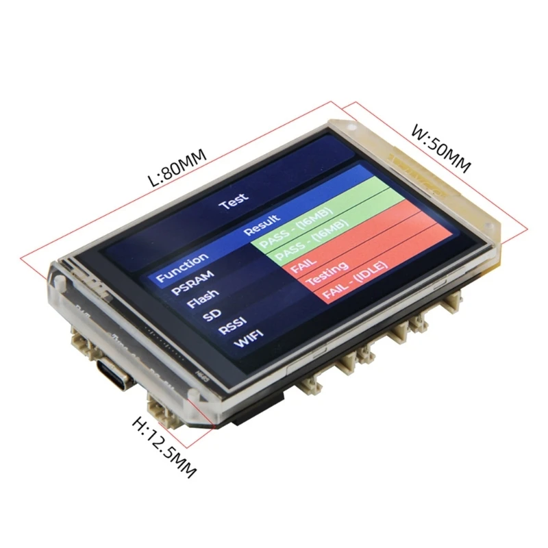 2.8 ġ T-HMI ST7789 LCD ȭ 240x320 ÷ Wifi  ȣȯ 16MB ÷  