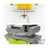 ALLSOME 2 in 1 Cross Slide Vice table Compound Milling Drilling Vise Swivel Base Table Aluminium Alloy Compound Worktable 4