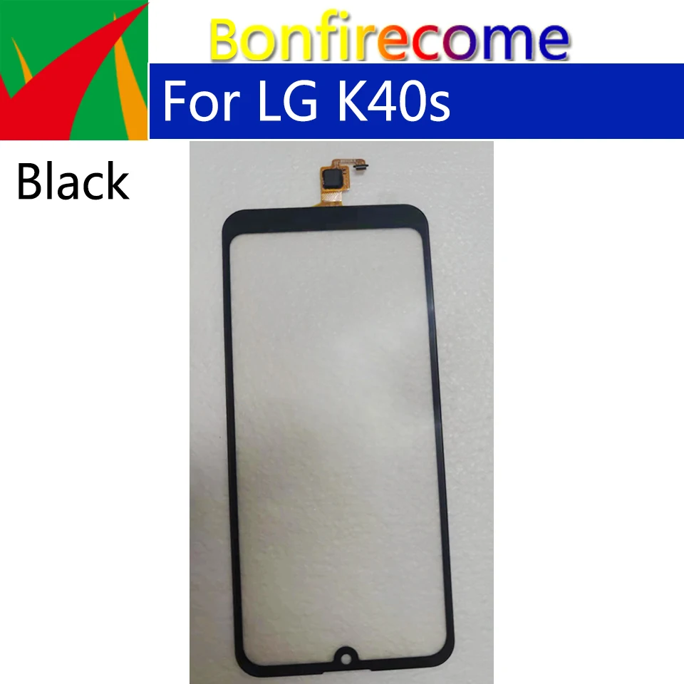 

10 шт./партия для LG K40S сенсорная панель сенсорного экрана дигитайзер Переднее стекло Внешний объектив с OCA Замена