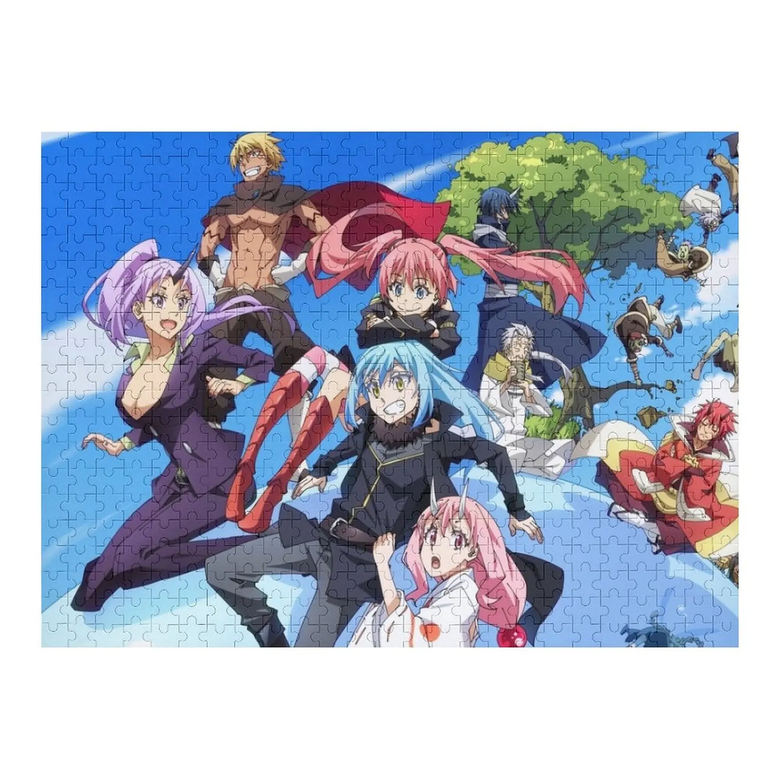 

That Time I Got Reincarnated As A Slime Anime Jigsaw Puzzle Animal Jigsaw Puzzle For Adults Baby Toy Personalized Gift