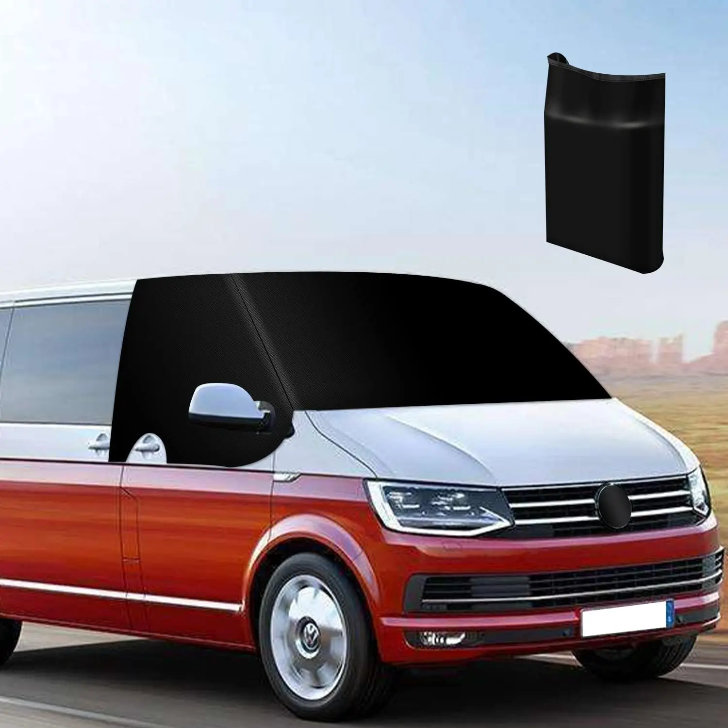 Sonnenschutz Vw T5 Auto Frontscheibenabdeckung Windschutzscheibe Sonne Frost Schutz Für VW T6 DE Sonnenschutz T6