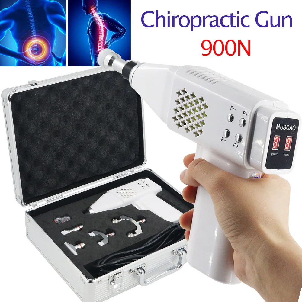 

Portable Chiropractic Adjustment Tools Back Massage Instrument Chiropractic Adjusting Corrector 900N High Quality Massager