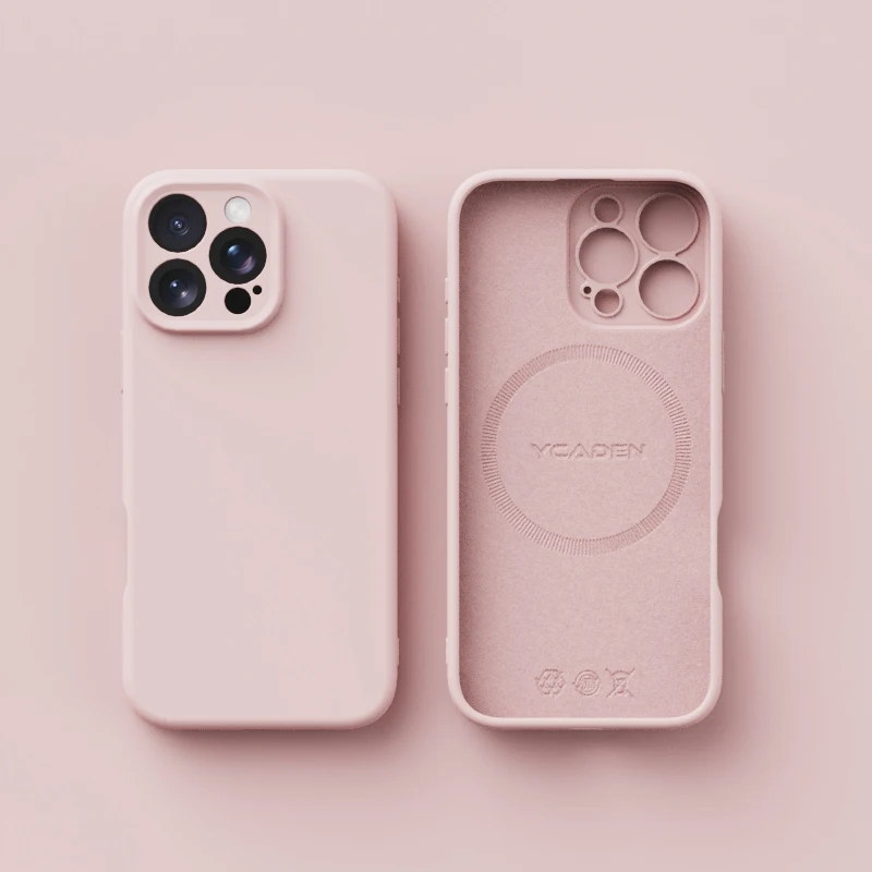 Magsafe-Compatible Liquid Silicone Soft Magnetic Charging Case