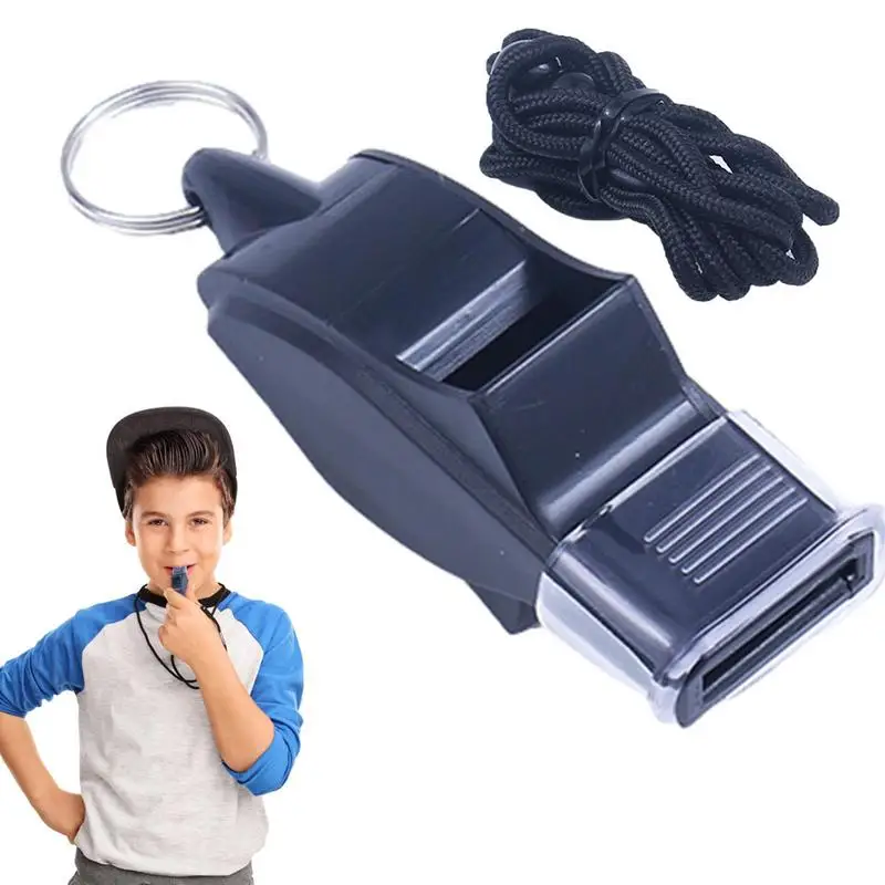 

Dolphin Whistle Sports Whistles with Lanyard Loud Crisp Sound Basketball Football Training Competition Coaches Referees