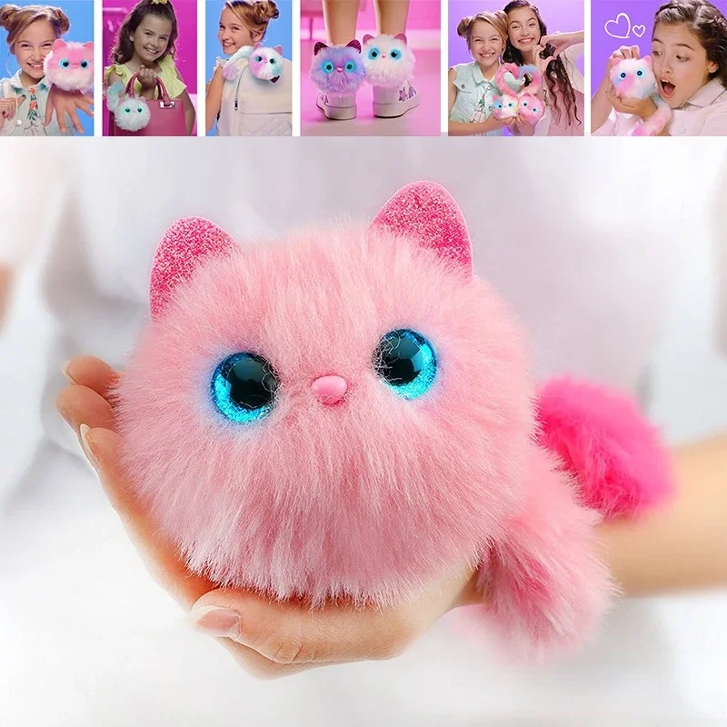 Plush Toy Electric Toy Original Surprise Cat Pet Electric Plush Kawaii Figure Light Singing Sound Recording Smart Interactive Toys