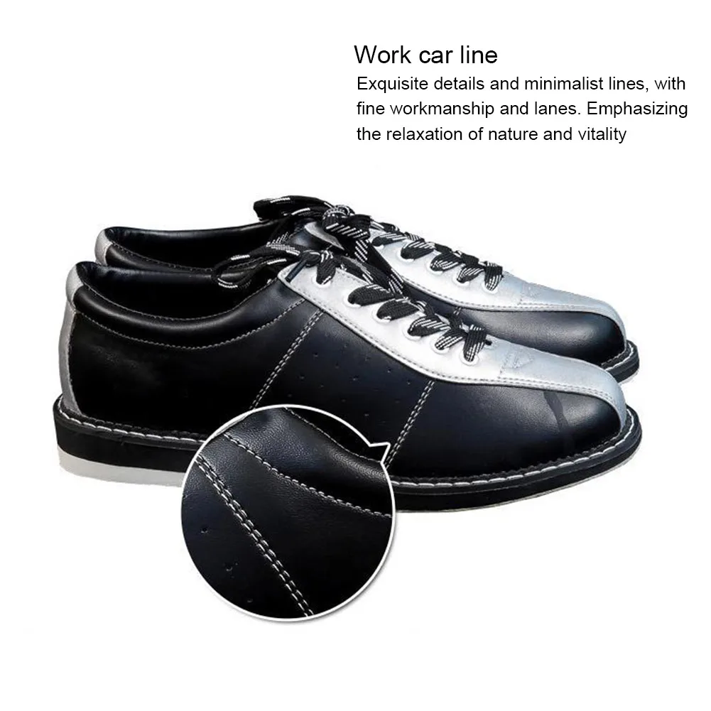 Scarpe da Bowling atletiche comode scarpe da ginnastica da Bowling alla moda per principianti per scarpe da Bowling