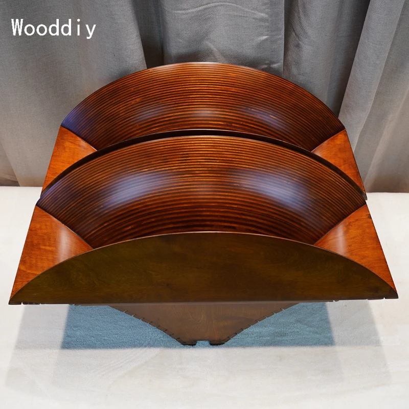 Wooddiy 2 inch One Pair Wooden Horn Hifi Exponential Horn RH03