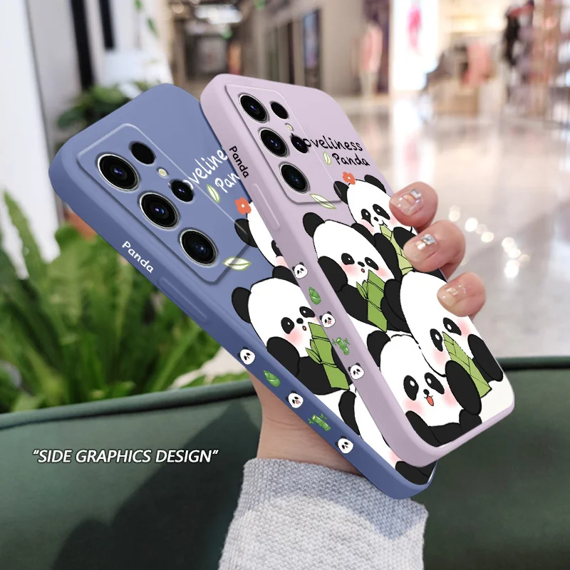 Adorable Giant Panda Silicone Phone Case