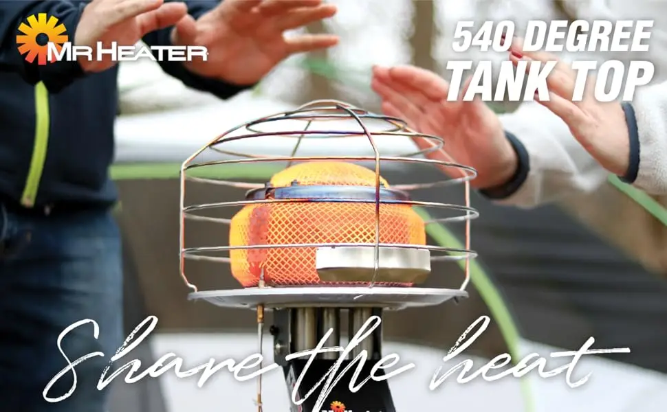 540 Tank Top, tank top heater, portable heater, outdoor heater