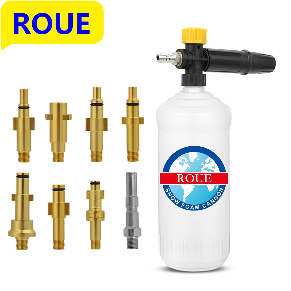 Roue Snow Foam Generator Rondella Di Schiuma Cannone Di Schiuma Lancia Di Schiuma Di Neve Per Karcher K2 K3 K4 K5 K6 K7 Nilfisk Parkside Huter Pistola