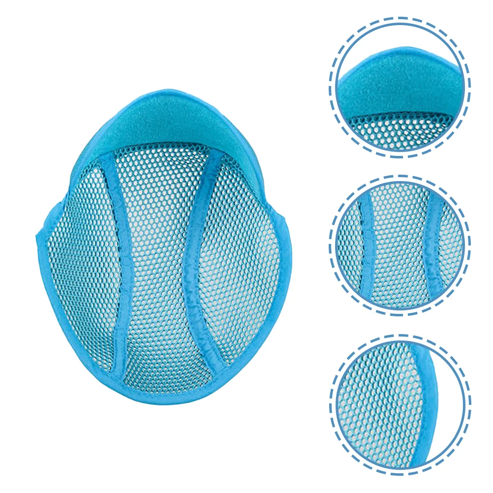 2 pezzi fodera blu Riding Hard Hat Insert Pad Sweatband Liner Cap Safety poliestere Man Air Mesh Hardhat