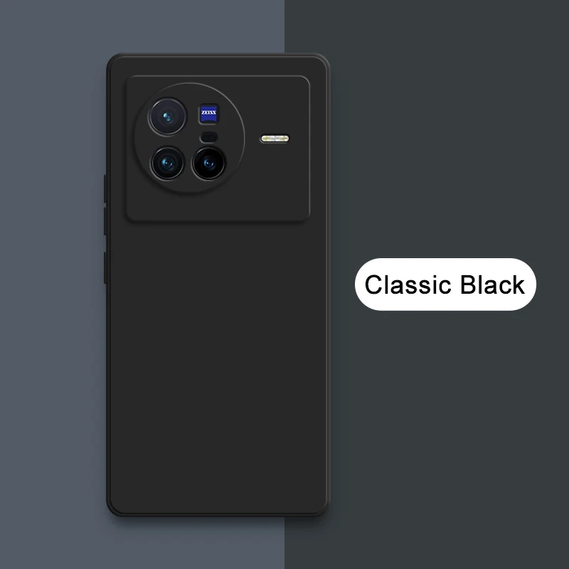 Premium Square Liquid Silicone Shockproof Phone Case - 360° Protective Cover