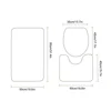 Cozy And Soft 3 Piece Fashion Bath Mat Set - Transform Bathroom Fashionable 3 Piece Bath Mat 5