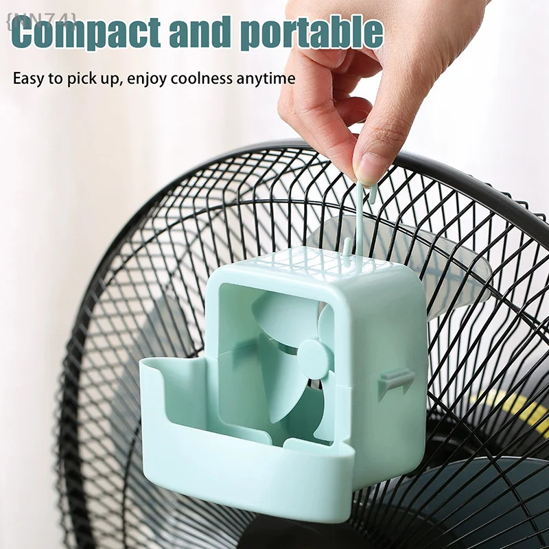 Hanging Fan Cooling Tool With 4 Ice Cup Quick Cooling Fan Cooling ...